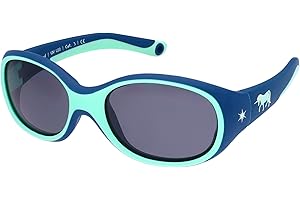 ActiveSol Lunettes de soleil pour ENFANT | FILLE et GARÇON | Protection 100% UV 400 | polarisées | indestructibles en caoutchouc souple | 2 à 6 ans