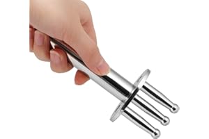 KAXILU Kod emocji magnesMagnetoterapia Pen Stick Magnetoterapia Pióro do masażu, Kod emocji Magnes Kod emocji Magnesy Stick Fork Meridian 3 Forks Magnetoterapia Kwas Wyładowanie Stick 3