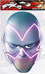 Thorness Hawk Moth Miraculous Official Face Mask Amazon De Spielzeug