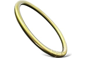 Yvelise Bracelet femme bouddhiste - Jonc MAT EFFET METAL - Sans Mantra porte bonheur [Promo flash - Stock limité]