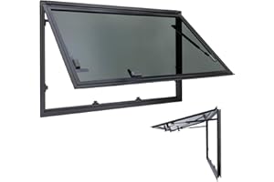 autozen Ausstellfenster Camper 900x500mm, Wohnmobilfenster Seitenfenster für Van, Camper & Wohnwagen Fenster