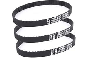 MTATCN 3pcs x Transfer Belts Compatible with Pulse Charger Electric Scooter Revolution City Skull HTD 384-3M-12 Belt