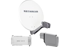 HM-SAT Kathrein CAS 90 ws Sat-Antenne multifeedfähig Weiss - 12 Teilnehmer