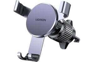 UGREEN Uchwyt Samochodowy na Telefon 2022 Ulepszony Odpowietrznik Hak na Ogon Kompatybilny z iPhone 14 13 12 Pro Max XR Galaxy S22 S21 S20 Huawei P30 P20 itp.