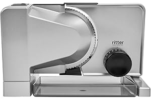 ritter serano 7 Duo Plus, Cortafiambres Eléctrico y Cortadora de Embutidos de Metal Macizo