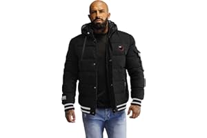 OZONEE Herren Winterjacke Jacke Winter Farbvarianten Warm Bomberjacke Steppjacke Wintermantel Kunstfell Daunenjacke Leichte Jacket Outdoor Puffer Gepolstert JS/57M7501Z