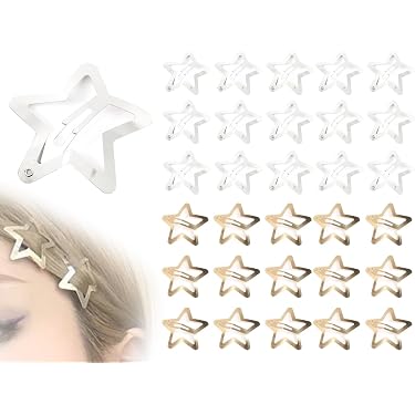 MAHAVIMOKSA 60 Stück Rechteckige Haarspangen (60 Mm) – Ideal Für DIY-Schleifen & Haarschmuck