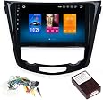 Dasaita 10.2 Zoll Android 10.0 Autoradio mit Navi für Nissan X-Trail Qashqai j11 Rouge 2014 zu 2018 Bluetooth Radio Auto GPS 1 Din WiFi USB Lenkradsteuerung Freisprecheinrichtung