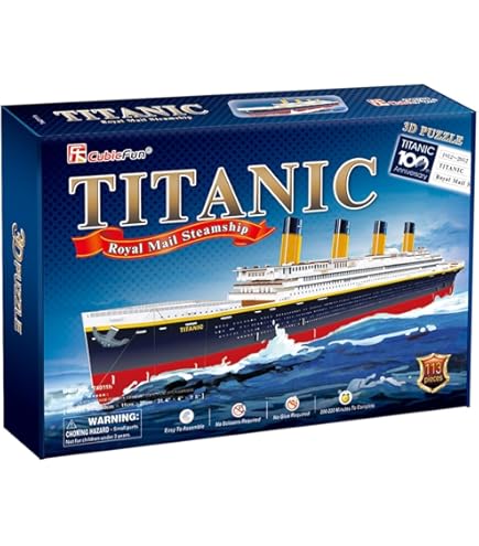 BluGoo - Bouw je Eigen LED Titanic - 607 Stuks - 3D Model Puzzel