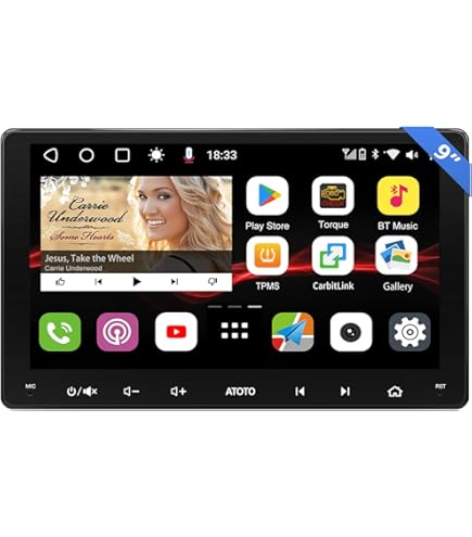 ATOTO [10 inch/QLED] S8 Pro S8G2104PR-A Double-DIN Andriod Car