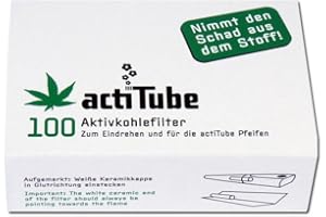 ACTITUBE Tune - Filtro de carbón Activo (100 Unidades)