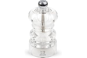 Peugeot Nancy Moulin à Sel Acrylic 9 cm (900809/SME), Acryl Transparent