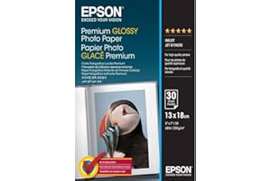 Epson Premium Glossy Photo Paper C13S042154 papier fotograficzny 13 x 18 cm 255 g/m² 30 arkuszy wysoki połysk biały