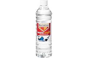 Bartoline White Spirit 750ml – Premium Solvent for Paint Thinning, Brush Cleaning & Degreasing, Fast-Drying