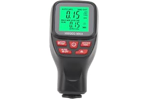 Lack Mil Tjockleksmätare, 0‑2000um Paint Coating Tester, Digital Paint Mätare för Bil Djup Tjockleksmätare, Kontrollera Bilen