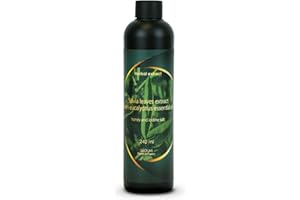 Extrait de fines huiles essentielles aux herbes naturelles Sedum pour sauna - Infusion de sauna avec Extrait de feuilles de Salvia à l'huile essentielle d'eucalyptus, au miel et au sel d'iode - 240ml