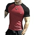 CHKOKKO Men's Regular Fit Gym T-Shirt