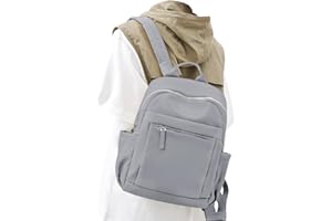 WINSPANSY Sac a Dos Femme，Petit Sacs à Main Portés Dos Ville Mini Décontracté Petit et élégant Pour Femme Imperméable Moderne Sportif, Sac à Dos Casual Antivol Elegant Leger Etanche