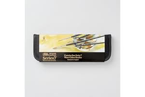 Winsor & Newton Brush Set, Kolinsky Sable, Black, Series 7