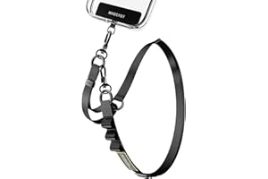 MAGEASY 2-in-1-Handy-Umhängeband – Universal-Crossbody-Handygurt und Handschlaufe mit integriertem Schlüsselanhänger, Handy-Haltegurte