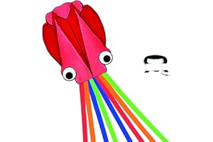 Simxkai Octopus Kite for Kids & Adults, Easy to Fly Beginner Kite for Boys & Girls