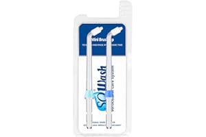 WATER POWERED SoWash Cabezal Mini Brush - 2 piezas (para SoWash Vortice Oral Irrigator - Mod. Eléctrico)