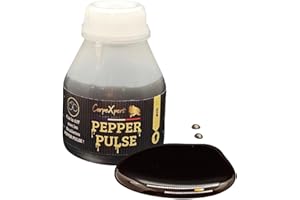 CarpeXpert - Dip Pepper Pulse - Boosteur Intensif - 200ml - pour Bouillettes, Pop-ups Flottantes, Pellets, Amorce - Appât de Pêche à la Carpe et Amorçage Efficace