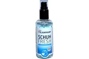 ‎OLANMARP Olanmarp Schuhfresh – Das Ultimative Schuhspray für Hygienische Frische und Geruchseliminierung Dermatologisch sehr gut getestet - Made in Germany (100.00 ml (1er Pack))