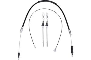 Yctze Set di cavi per freno a mano posteriore da 4 pezzi per Opel Corsa C 1.0, 1.2 e 1.3 CDTi per Cavo freno a mano Cavo freno a mano per Opel Cavo freno a mano posteriore Cavo freno a mano Set cavo f