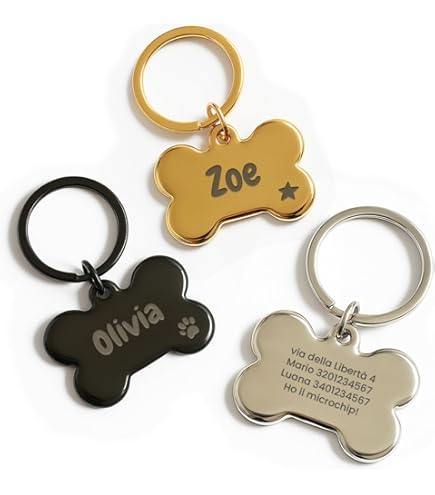 FRAMEG Medaglietta Per Cane A Forma Di Westie - Personalizzabile Per Razza - Foto 2