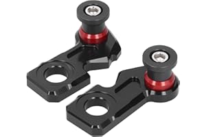 AUKSON Heavy Duty Chain Roller Tensioner, 2pcs Motorcycle Chain Adjuster Block Fit for CBR650R/CB650R/CBR650F/CB650F