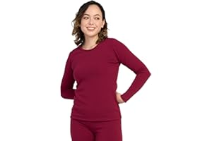 LAPASA Pacco da 2 o 1 Maglia Termica Donna Manica Lunga Fodera in Micro Pile - Pigiama Abbigliamento Intimo Canottiera Calda Elegante Elastica Traspirante Sportiva L15/L39/L42
