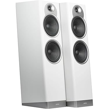Fenton SHF700W Speakerset 400W voor Hifi en Home Cinema - 2x 6,5 inch woofer en high efficiency tweeter - Wit