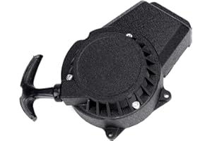 ‎AKOZON Pull Starter Start, Akozon Aluminium Pull Start Cord Pullstart Zubehör Ersatzteil Passend für T2 Dirt Bike Minimoto Motorrad