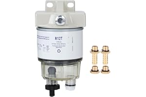 BOROCO R12T barco marino rotación filtro de combustible separador de agua adecuado para barco rápido