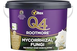 CAPRICAN Q4 Rootmore, Mycorrhizal Fungi, Stimulates Root Growth, Suitable For Flowers, Shrubs And Edibles, Organic (2.5kg)