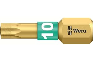 Wera 05134374001 10 x 25 mm 867/1 Torx BDC SB 1 x TX Bits