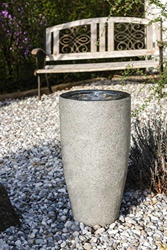 Brunnen Springbrunnen Gartenbrunnen FoColumn Round 63x34cm 10748