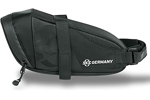 SKS GERMANY RACER EDGE Fahrradtasche für Rennrad, Fahrradzubehör (aerodynamische Tasche mit Klettverschlussbefestigung, lamin