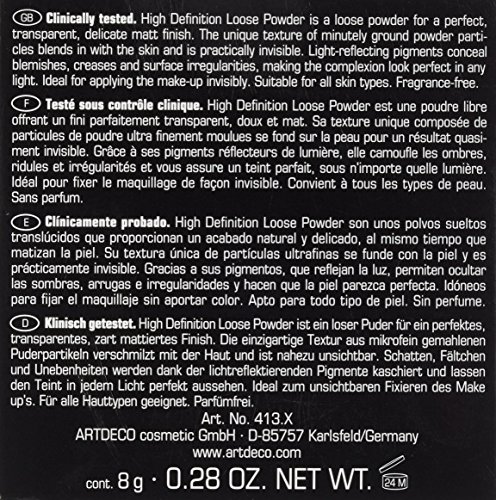 Artdeco Make-Up femme/woman, High Definition Loose Powder Nummer 3 Soft cream (8g), 1er Pack (1 x 8 g) - 2