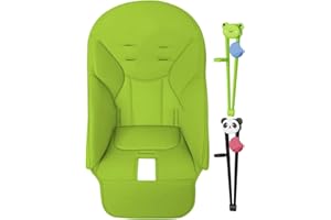 KELOPPASIT Housse de Chaise Haute de Rechange pour Chaise Haute GR-ACO | Coussin de Chaise Haute pour bébé pour peg PE-rego | Housse de Rembourrage de siège de Chaise Haute multifonctionnelle | Rembourrage Doux
