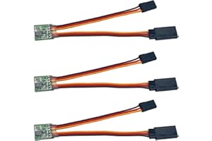NUOFANY Inversor de rotación universal de señal servo RC 5.0-6.0 V, para JR Futaba, avión, dirección, avión, avión, avión, barco y todos los servos