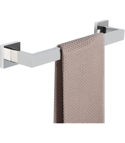 Porta Asciugamani Da Bagno Cromato 60cm GEDY | In Acciaio Inox Con Fissaggio A Colla - Foto 2