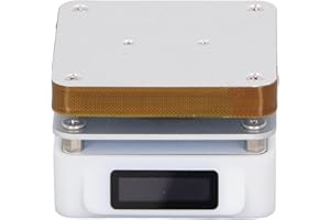 YUMILI Lötplatte, Intelligente Heizung Lötplatte Konstante Temperatur Einstellbar Mini PCB Vorwärmer Löten Heizplatte 19-25V