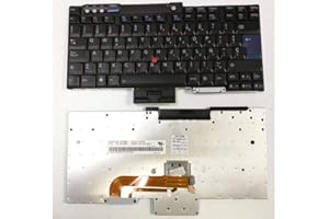 TELLUSREM Teclado de respuesto Español sin retroiluminación para Lenovo Thinkpad T60, T61, R60, R61, T400, T500, R400, R500, W500, W700, W700ds, W701, Z61e, Z61 m, Z61p, Z61t