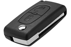 BALLERO PEUGEOT KLAPPSCHLÜSSEL GEHÄUSE SCHLÜSSEL FERNBEDIENUNG MIT BART 2 TASTEN KS05A 206 207 208 3008 307 407 607 Bipper Tepee Boxer Expert Partner