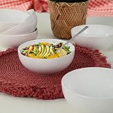 Keramika White Delta Soup Bowl 14 Cm 6 Pieces