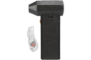 SXHLSELLER Souffleur à Jet Sec, Moteur sans Balais 130 000 TR/Min, Batterie 8000mAh sans Fil, Applications Polyvalentes