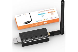 AVATTO Zigbee USB Dongle, Universal Zigbee Gateway Hub TI CC2652P + CP2102N Zigbee USB Stick router/koordinator för Home Assistant, ZHA, Zigbee2MQTT