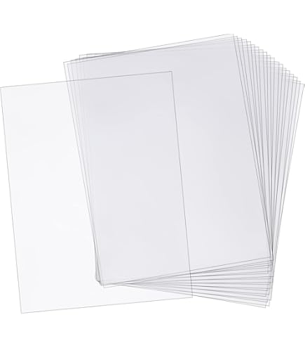 OLYCRAFT 12x ABS Kunststoffplatte Schwarz – 15x10 Cm, 0,5 Mm – Biegsam, Schneidbar – Für Modellbau & DIY